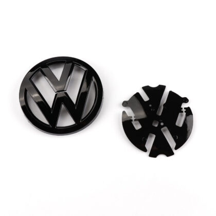 Volkswagen VW Golf 7 VII MK7 MK7.5 - Stemma Logo Posteriore Bagagliaio - Nero Lucido