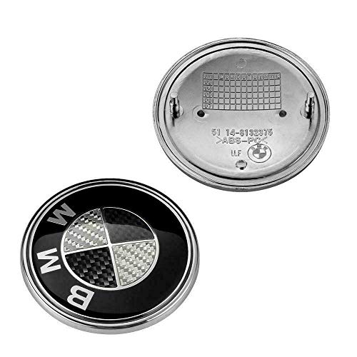 Coppia Stemma Logo - Anteriore Posteriore - 82mm 78mm 72mm - BMW – Bild 3