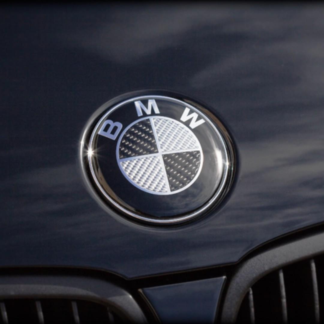 Coppia Stemma Logo - Anteriore Posteriore - 82mm 78mm 72mm - BMW – Bild 4